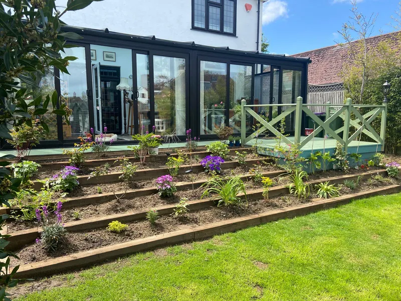 Garden decking in Margate